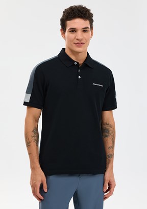 SKECHERS - S221047-3817 Erkek Çok Renkli Polo Yaka T-Shirt