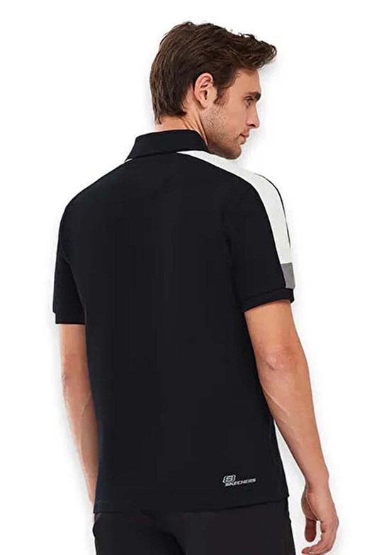 SKECHERS - S221047-3817 Erkek Çok Renkli Polo Yaka T-Shirt