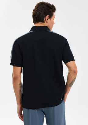 SKECHERS - S221047-3817 Erkek Çok Renkli Polo Yaka T-Shirt