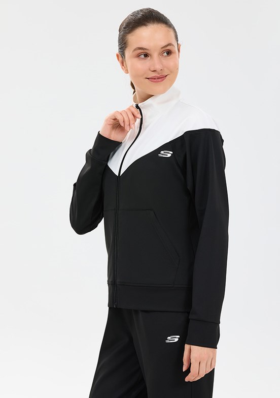 SKECHERS - S241210-3817 Kadın Siyah Eşofman Takımı