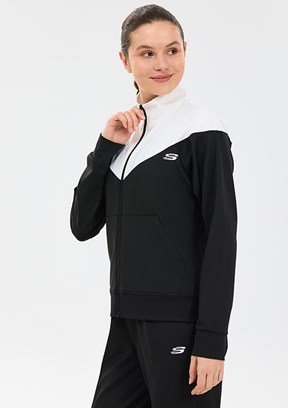 SKECHERS - S241210-3817 Kadın Siyah Eşofman Takımı