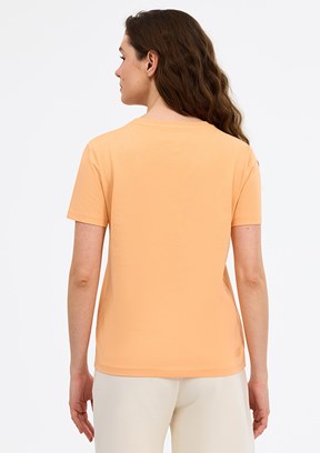 SKECHERS - S2510029-2118 Kadın Çok Renkli Bisiklet Yaka T-Shirt