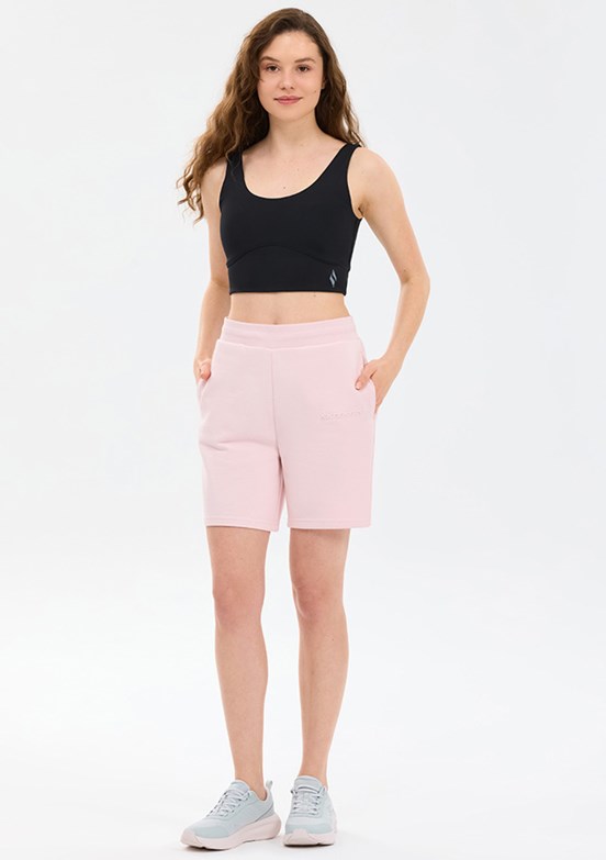 SKECHERS - S2610001-0441 Kadın Pembe Baskılı Şort