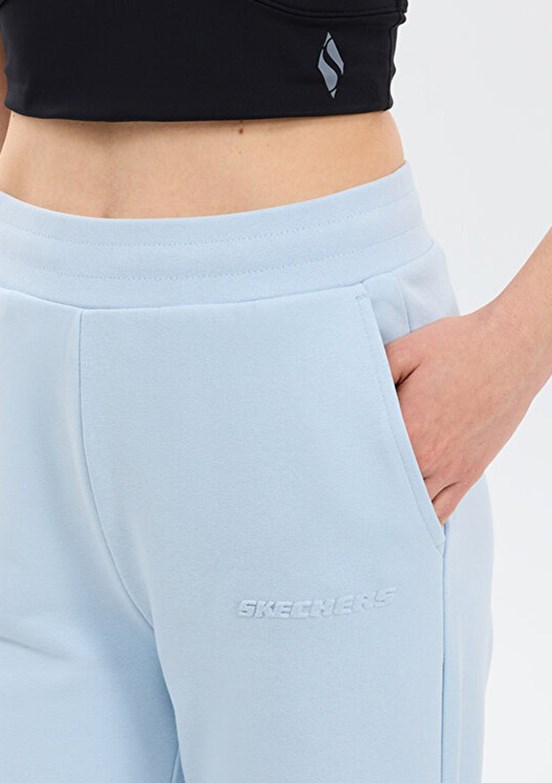 SKECHERS - S2610152-0721 Kadın Mavi Eşofman Altı