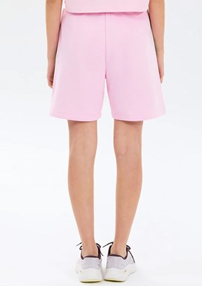 SKECHERS G Lw Fleece - SK2610032-0098 Kız Çocuk Pembe Baskılı Şort