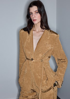 İPEKYOL Naturel Kadın Blazer Ceket