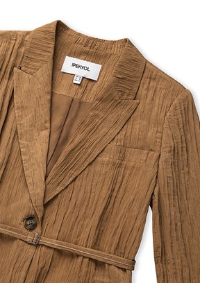 İPEKYOL Naturel Kadın Blazer Ceket
