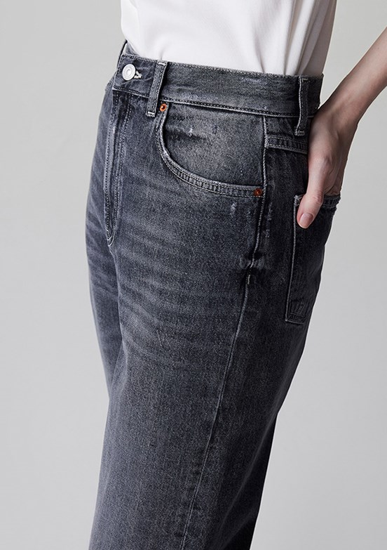 İPEKYOL Siyah Kadın Normal Bel Jean Pantolon