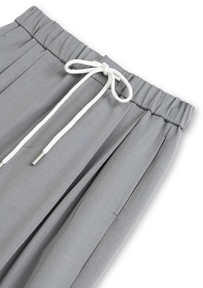 TWİST Gri Kadın Beli Lastikli Pantolon