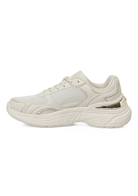 US POLO ASSN Bej Kadın Sneaker Ayakkabı