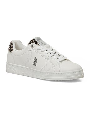 US POLO ASSN Beyaz Kadın Sneaker Ayakkabı