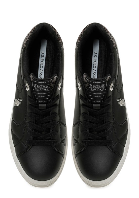 US POLO ASSN Siyah Kadın Sneaker Ayakkabı