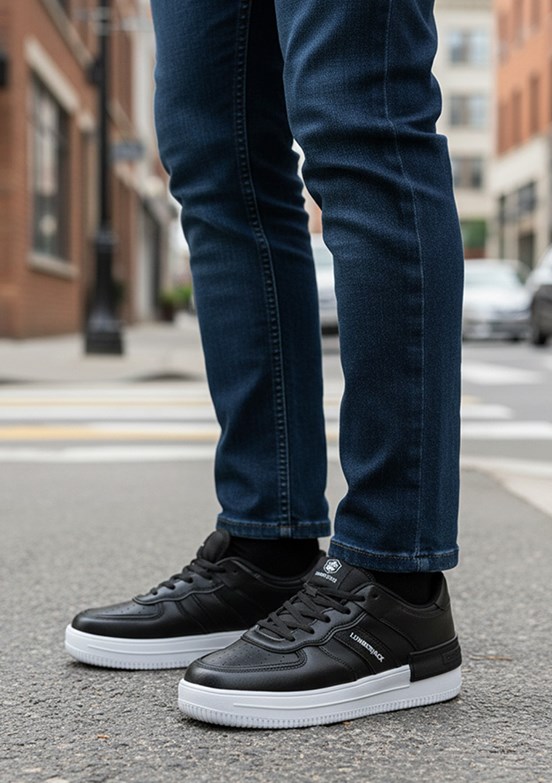 LUMBERJACK - FREYA WMN 6FX Kadın Siyah Sneaker Ayakkabı