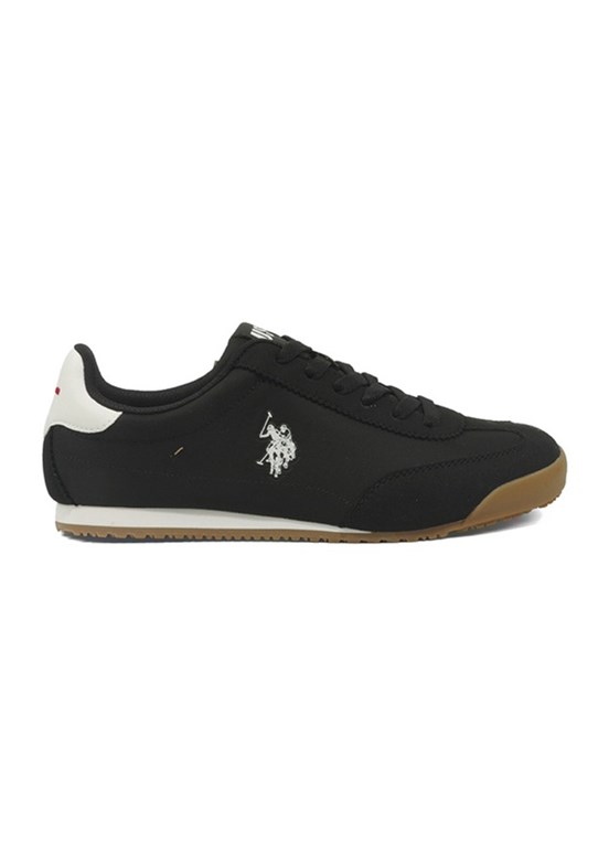 US POLO ASSN Siyah Erkek Sneaker Ayakkabı