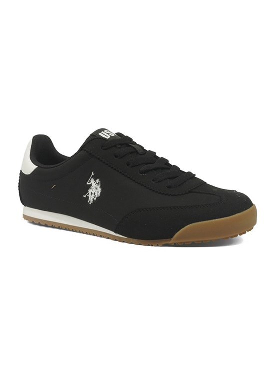 US POLO ASSN Siyah Erkek Sneaker Ayakkabı