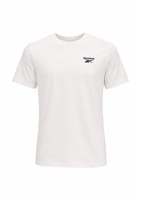 REEBOK 6M New Id - A10220401507010 Erkek Beyaz Kısa Kol T-Shırt