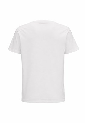 REEBOK 6M New Id - A10220401507010 Erkek Beyaz Kısa Kol T-Shırt