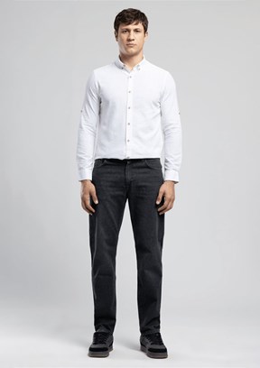 LEE COOPER Rıcky - 262 LCM 121049 Erkek Antrasit Yüksek Bel Jean Pantolon
