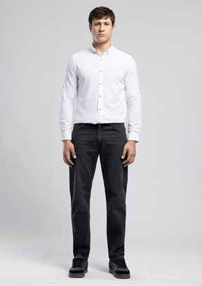 LEE COOPER Rıcky - 262 LCM 121049 Erkek Antrasit Yüksek Bel Jean Pantolon