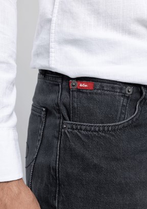 LEE COOPER Rıcky - 262 LCM 121049 Erkek Antrasit Yüksek Bel Jean Pantolon