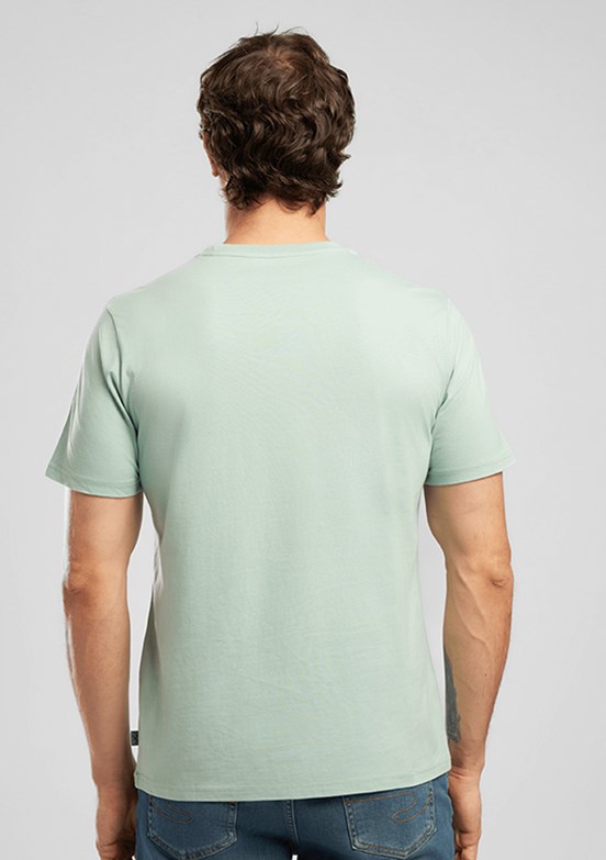 LEE COOPER Londonlogo - 262 LCM 242004 Erkek Yeşil O Yaka T-Shirt