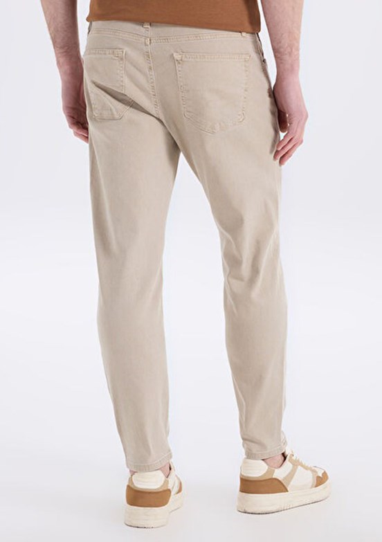 LEE COOPER - 262 LCM 221005 Lonce  Erkek Bej Normal Bel Pantolon