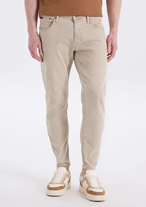 LEE COOPER - 262 LCM 221005 Lonce  Erkek Bej Normal Bel Pantolon