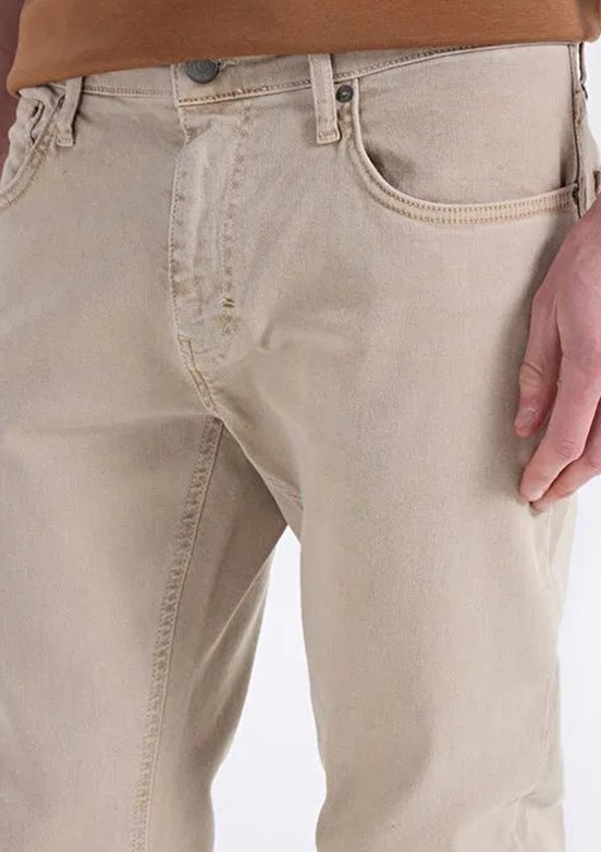 LEE COOPER - 262 LCM 221005 Lonce  Erkek Bej Normal Bel Pantolon