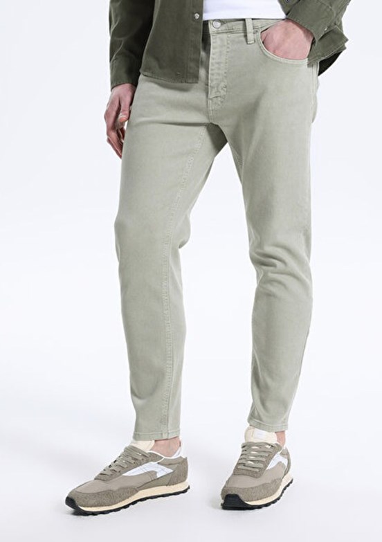 LEE COOPER - 262 LCM 221005 Erkek Yeşil Normal Bel Pantolon