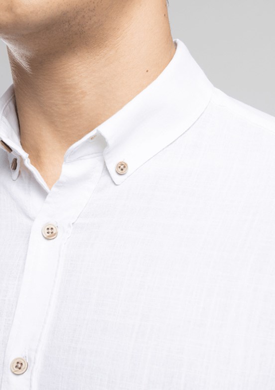 LEE COOPER Darell - 262 LCM 241001 Erkek Beyaz Uzun Kol Gömlek