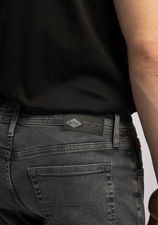 LEE COOPER Jeff - 262 LCM 121056 Erkek Antrasit Skinny Normal Bel Jean Pantolon