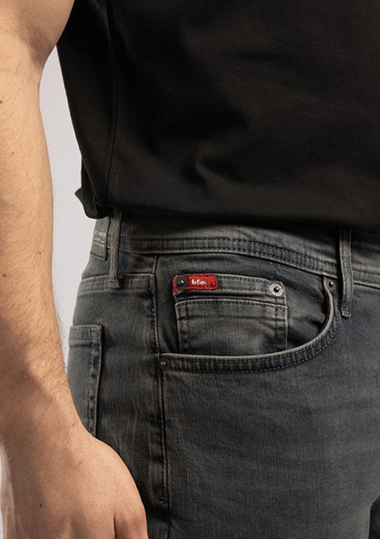 LEE COOPER Jeff - 262 LCM 121056 Erkek Antrasit Skinny Normal Bel Jean Pantolon