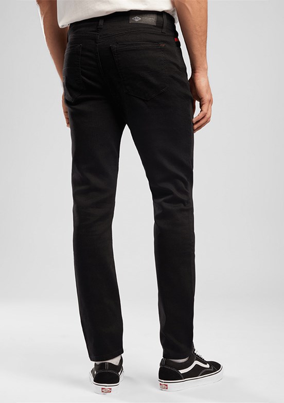 LEE COOPER Jack - 262 LCM 121022 Erkek Siyah Yüksek Bel Jean Pantolon