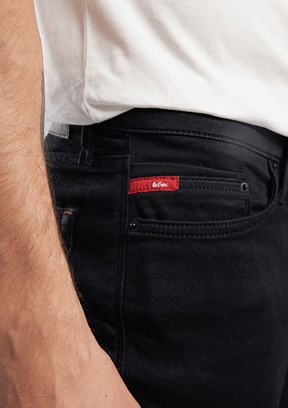 LEE COOPER Jack - 262 LCM 121022 Erkek Siyah Yüksek Bel Jean Pantolon
