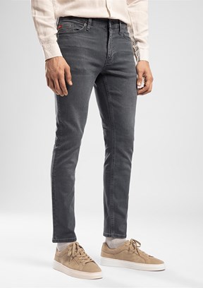 LEE COOPER Jack - 262 LCM 121025 Erkek Gri Yüksek Bel Jean Pantolon