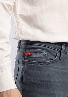 LEE COOPER Jack - 262 LCM 121025 Erkek Gri Yüksek Bel Jean Pantolon