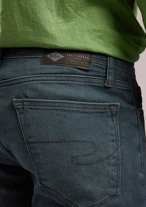 LEE COOPER Jagger - 262 LCM 121011 Erkek Yeşil Normal Bel Jean Pantolon