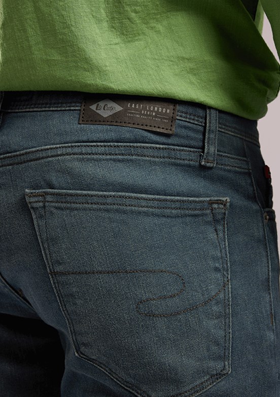 LEE COOPER Jagger - 262 LCM 121011 Erkek Yeşil Normal Bel Jean Pantolon