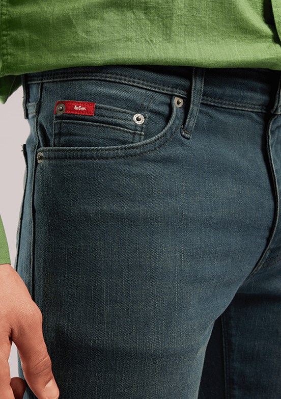 LEE COOPER Jagger - 262 LCM 121011 Erkek Yeşil Normal Bel Jean Pantolon