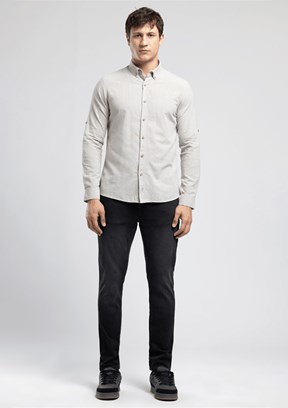 LEE COOPER Jack - 262 LCM 121026 Erkek Siyah Yüksek Bel Jean Pantolon