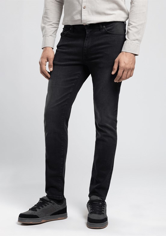 LEE COOPER Jack - 262 LCM 121026 Erkek Siyah Yüksek Bel Jean Pantolon