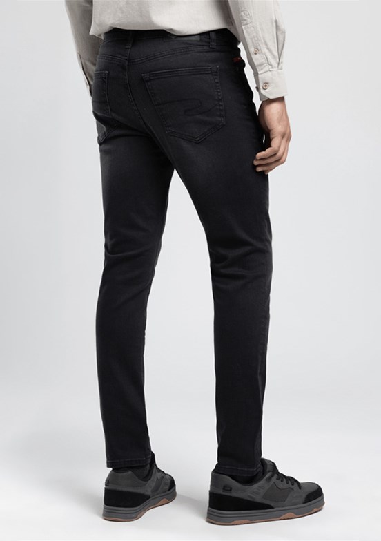 LEE COOPER Jack - 262 LCM 121026 Erkek Siyah Yüksek Bel Jean Pantolon