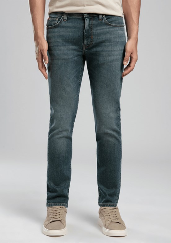 LEE COOPER Jagger - 262 LCM 121007 Erkek Mavi Normal Bel Jean Pantolon