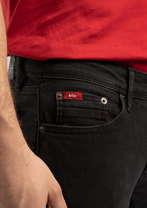 LEE COOPER Jeff - 262 LCM 121055 Erkek Mavi̇-Si̇yah Skinny Normal Bel Jean Pantolon