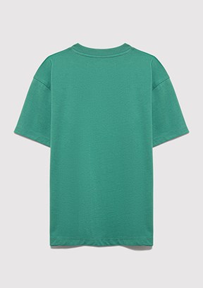 MAVİ Yeşil Erkek Çocuk Baskılı T-Shirt