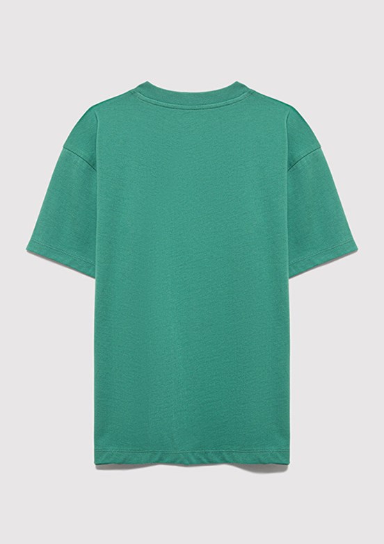MAVİ Yeşil Erkek Çocuk Baskılı T-Shirt