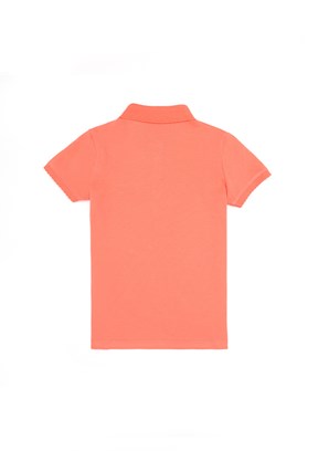 US POLO ASSN Turuncu Kız Çocuk Basic T-Shirt