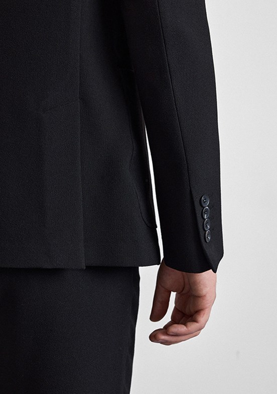 SÜVARİ - TK1006900401 Erkek Siyah Slim Takım Elbise