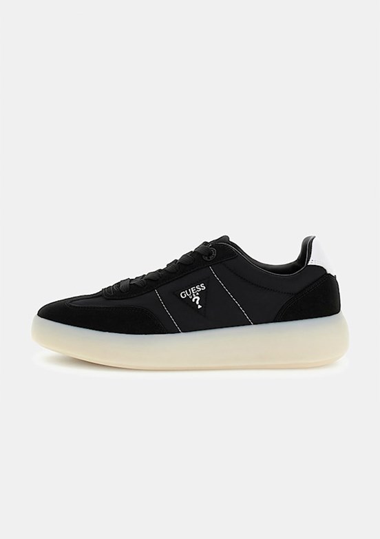 GUESS Parlet - FLPPARFAB12 Kadın Siyah Süet Sneaker Ayakkabı
