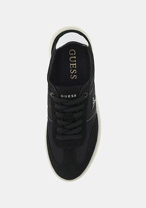 GUESS Parlet - FLPPARFAB12 Kadın Siyah Süet Sneaker Ayakkabı